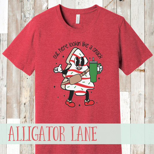 Lookin' Like A Snack Holiday Cake